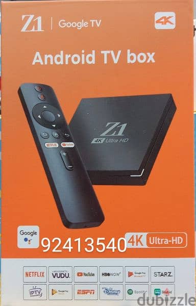 New Latest model Android box with 1year subscription 1