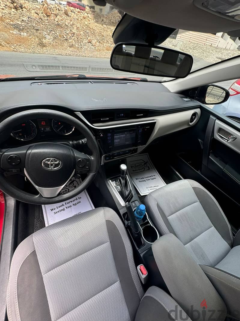 Toyota Corolla 2017 clean 7