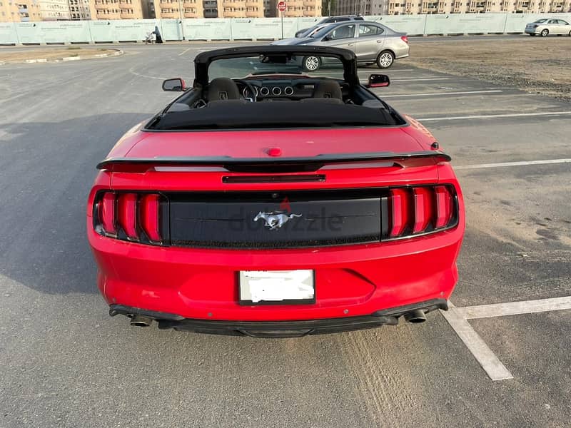 FORD MUSTANG 2021 ECOBOOST TURBO CONVERTIBLE 2.3L 4 CYL 2