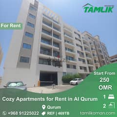 Cozy Apartments for Rent in Al Qurum | REF 469TB 0