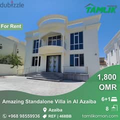 Amazing Standalone Villa for Rent in Al Azaiba | REF 468BB 0
