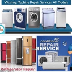 All Type Ac Serivce Automatic washing Machine Friddge serivce