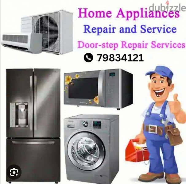 AC fridge and automatic washing machines repairing and service 0
