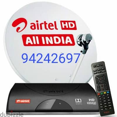 Home service Nileset Arabset Airtel DishTv osn fixing and setting