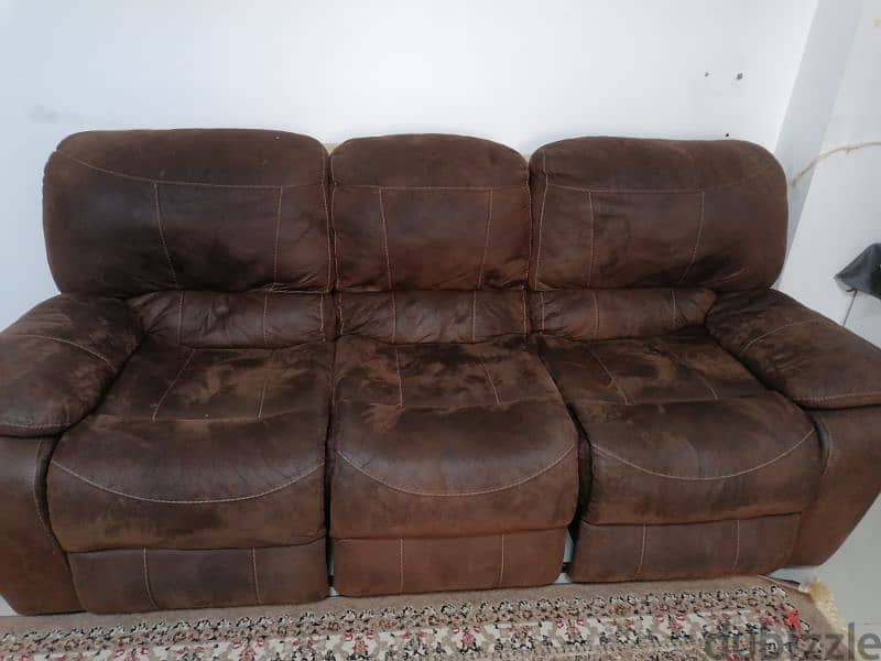 3 seater recliner type setty for sale 1
