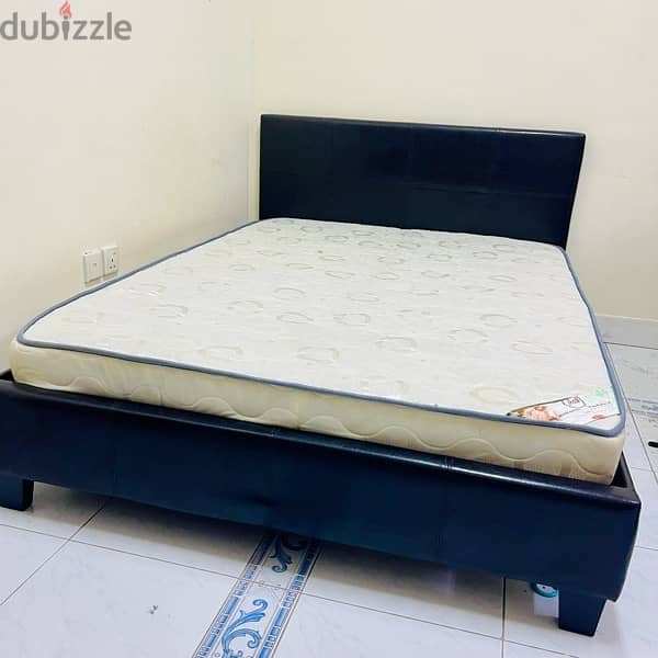 Double bed with matress 1