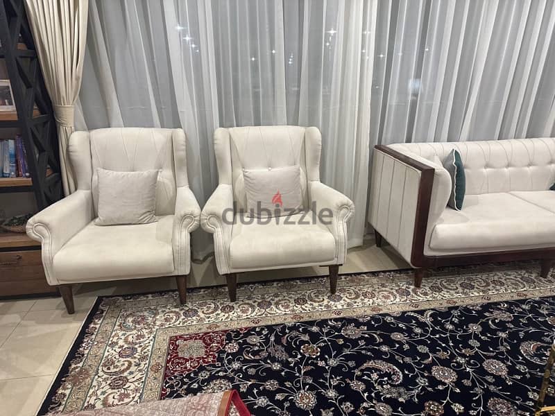 Turkish Sofa set 7 seater dinning and sofa chairs 2