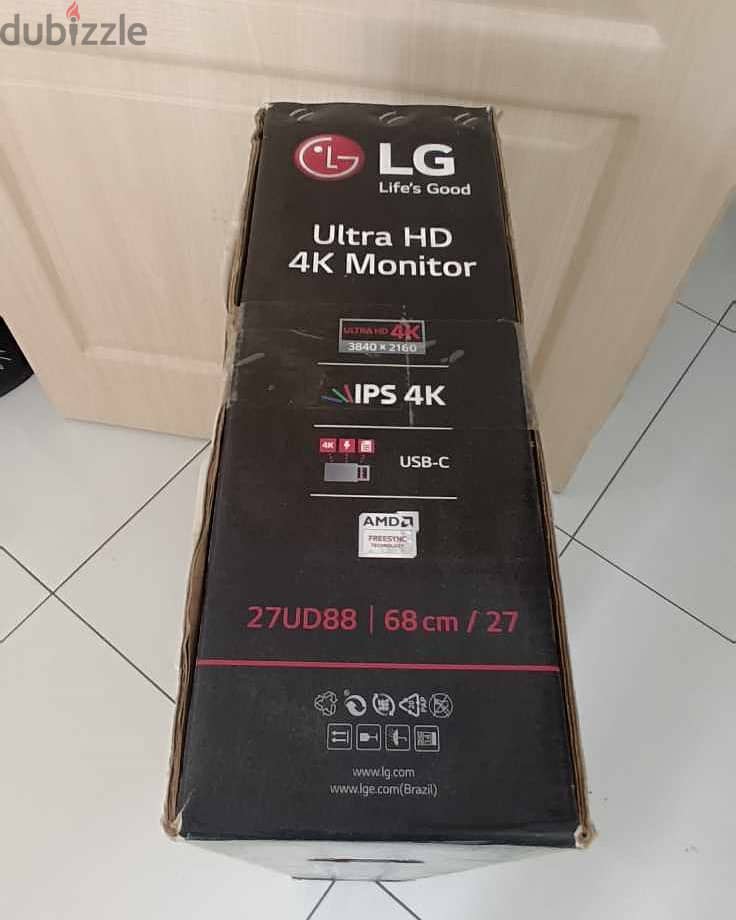 LG 27'' UHD 4K IPS Monitor OMR160 1
