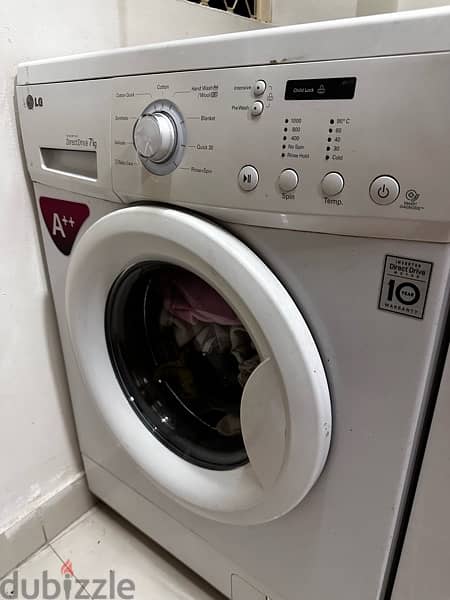 LG Direct Drive 7 KG washing machine 1