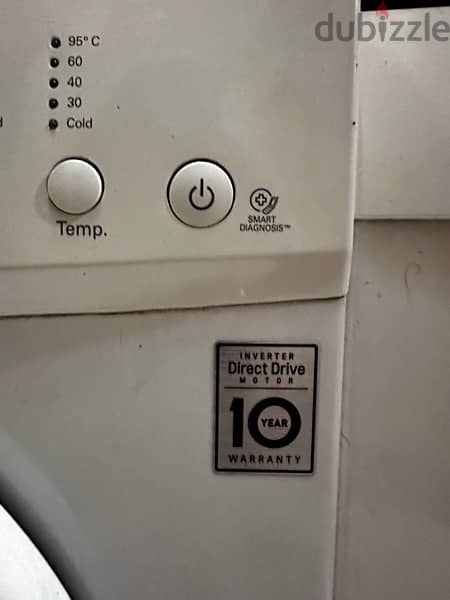 LG Direct Drive 7 KG washing machine 2