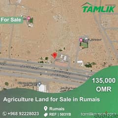 Agriculture Land for Sale in Rumais |REF 503YB 0