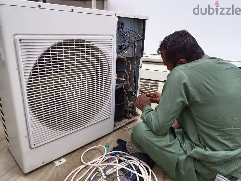 we do an Ac installation, Ac servicess, Ac repairr and gas fillingg 1