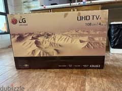 LG ultra HD tv- 43inch