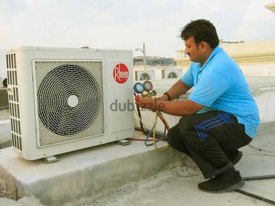 Installation ac split window cassette