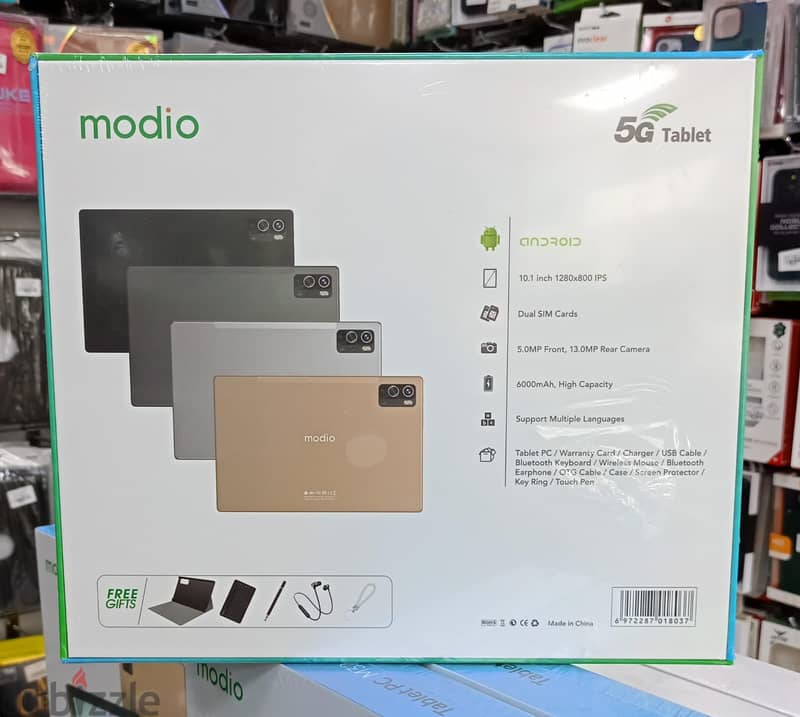 Modio Tablet M27 5G 10.1 inch (8GB Ram-256GB Storage) 1
