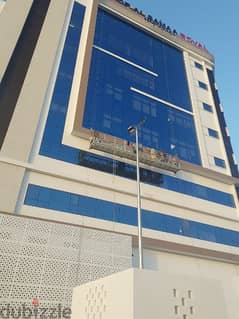 outside building glass cleaning services and painting services
