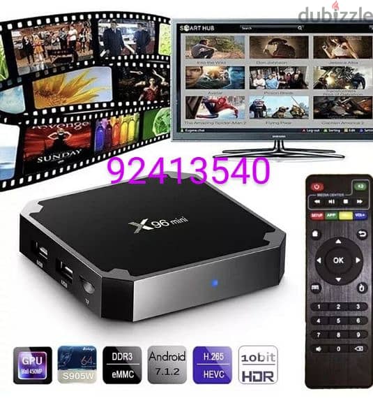 New model 4k Ott android TV box, dual band WiFi, world wide channels 2