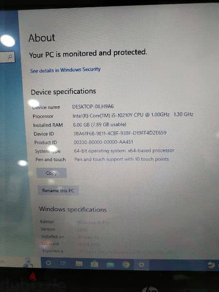Hp g6 i5 10th x360 touch 6