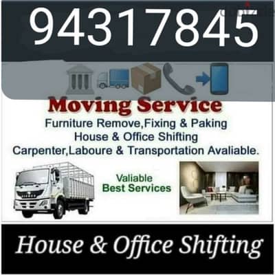 House shiffting office shiffting furniture fixing transport