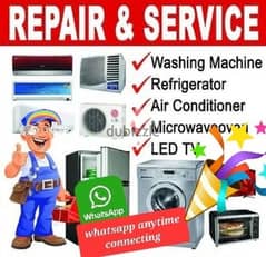Maintenance automatic washing machine and Refrigerator