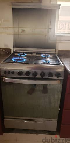 Gas stove included oven 0