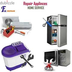 Maintenance automatic washing machine and Refrigerator's