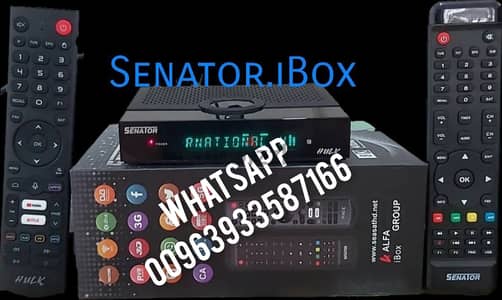 SENATOR HULK 2024, ANDROID HYBRID OTT BOX WITH S2 , FTA 4K/8K