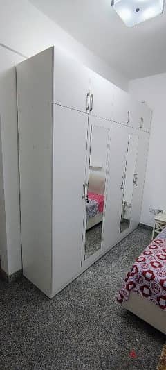 Only three months old big wardrobe, cost of RO 325 for sale 0