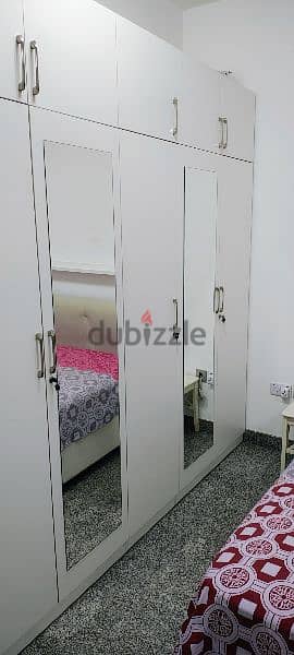 Only three months old big wardrobe, cost of RO 325 for sale 1