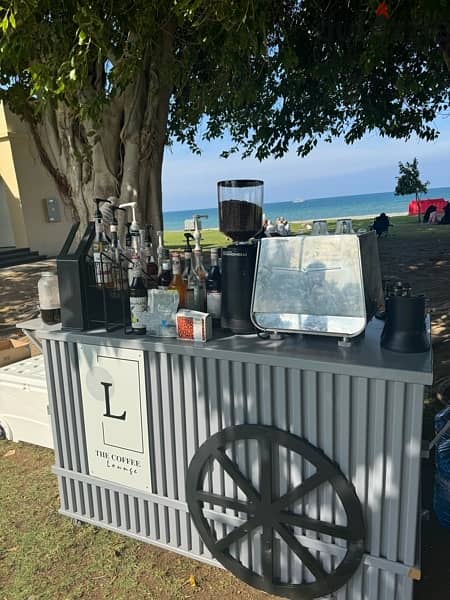 coffee cart عربة قهوة 3
