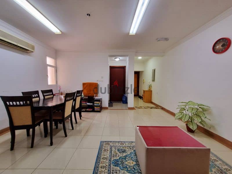 Sharing spacious flat available for rent in Al Khuwair 5