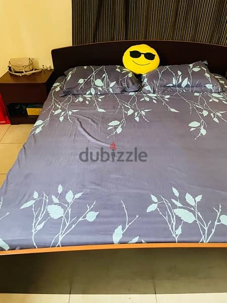 well maintained used bed and mattress for sale 2