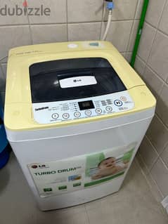 LG Washing Machine, Top Loader 7Kg, Turbo Drum for Sale. 0