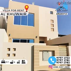 AL KHUWAIR | BEAUTIFUL UN-FURNISHED 4+1 BR VILLA 0