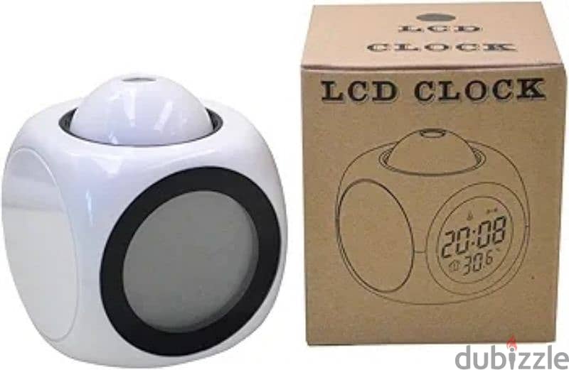 LCD Voice Projection Talking Alarm Clock 2