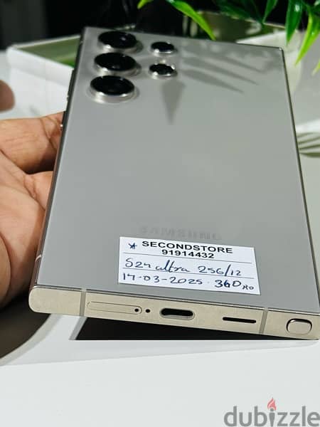 Samsung galaxy S 24 ultra 256 / 12 GB with warranty till 14-03-2025 4