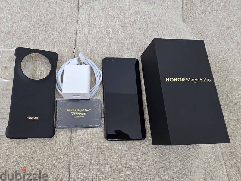 للبيع هاتف هونر ماجيك 5 برو 512
 Honor magic 5 pro 512GB Black 1