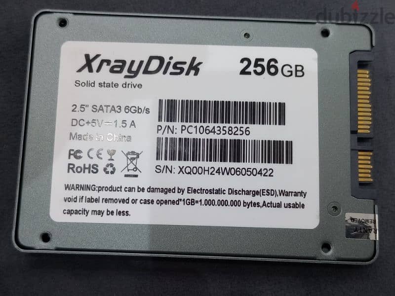 SSD 256 GB 1