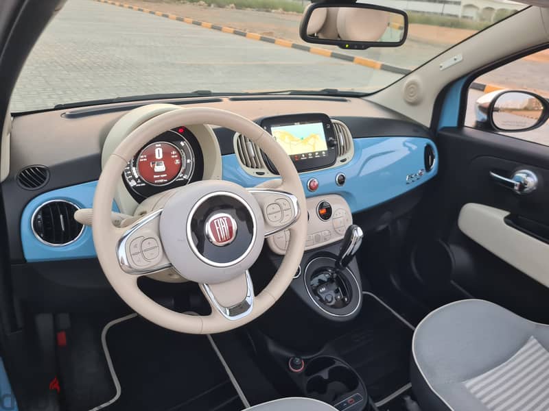 Just 2 cars in Oman Fiat Spiaggina 58 2019 convertible incredible car 3