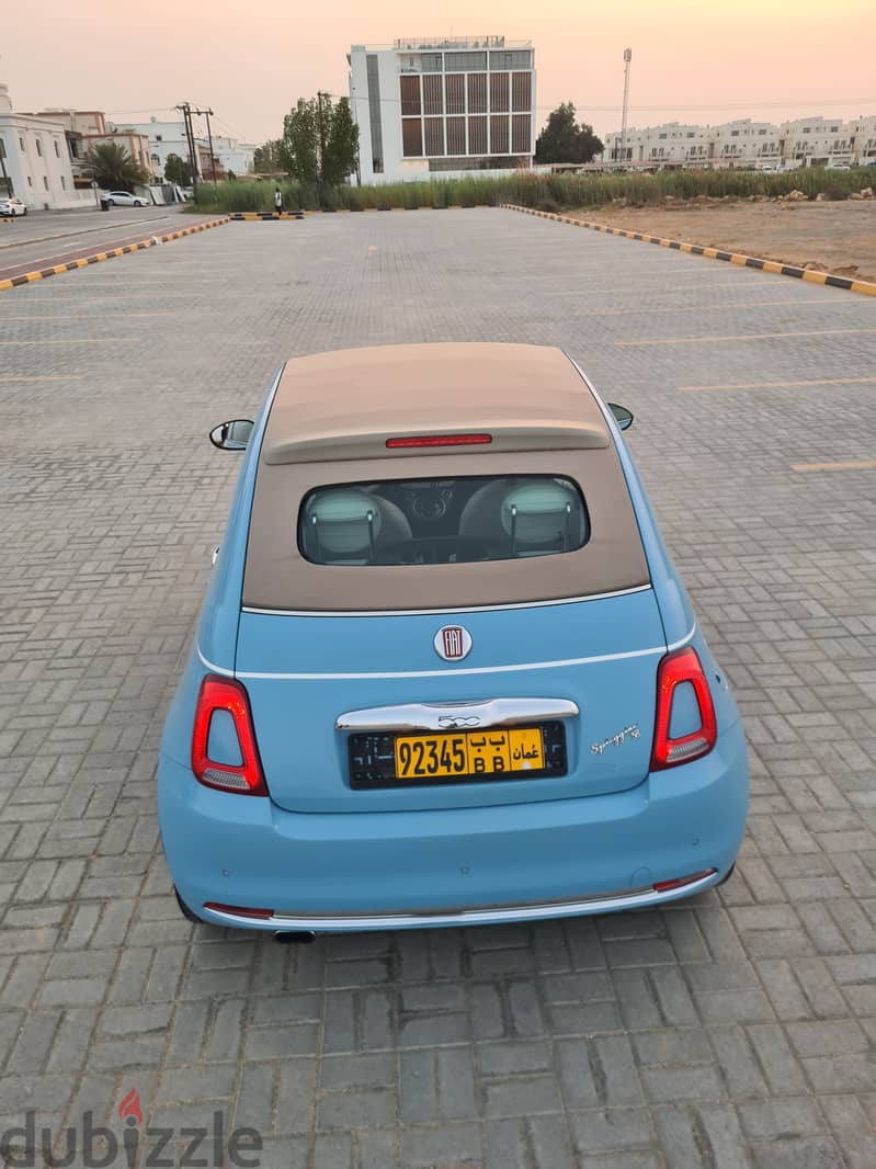 Just 2 cars in Oman Fiat Spiaggina 58 2019 convertible incredible car 10