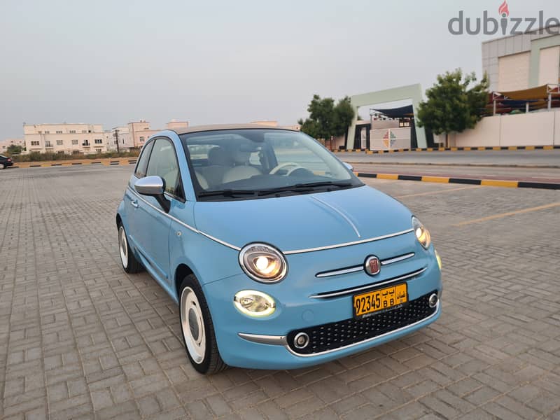 Just 2 cars in Oman Fiat Spiaggina 58 2019 convertible incredible car 13