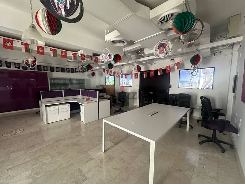 offices for rent in Qurum مكاتب للإيجار بالقرم 5