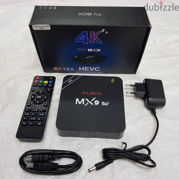 New 4k Android box with 1 year subscription all countries 0