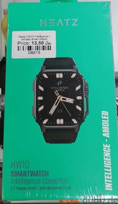 Heatz HW10 Intelligence - Amoled Smart Watch - Brand New