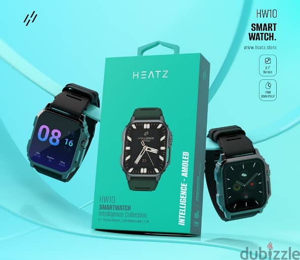 Heatz HW10 Intelligence - Amoled Smart Watch - Brand New 1