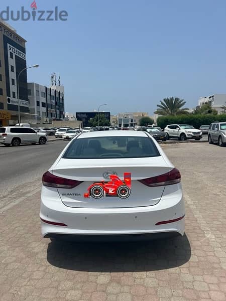 Hyundai Elantra 2017 GCC Oman car 2