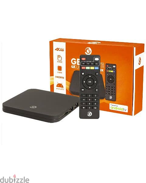 New 4k Android box with 1 year subscription all countries 0