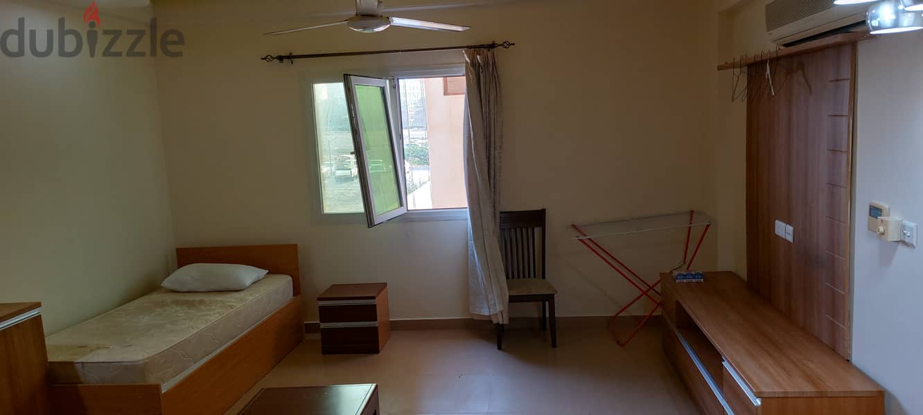 Furnished Spacious Room for Rent In Al Khuwair behind the Golden Tuli 2