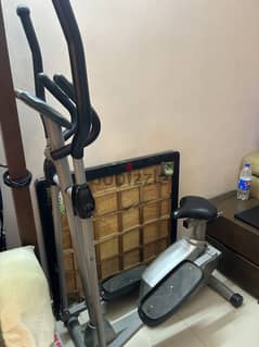 Treadmill and TV