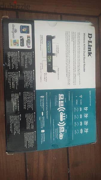 D Link wireless N750 dual band router 1